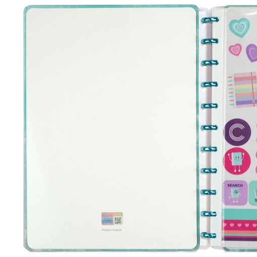 Caderno Inteligente grande (215x280mm) pautado Mineral Collection Breeze