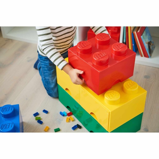 LEGO Storage & Lifestyle Box 50x25x18cm Red