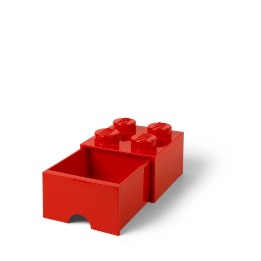 LEGO Storage & Lifestyle 25x25x18cm Red Storage Box with Drawer
