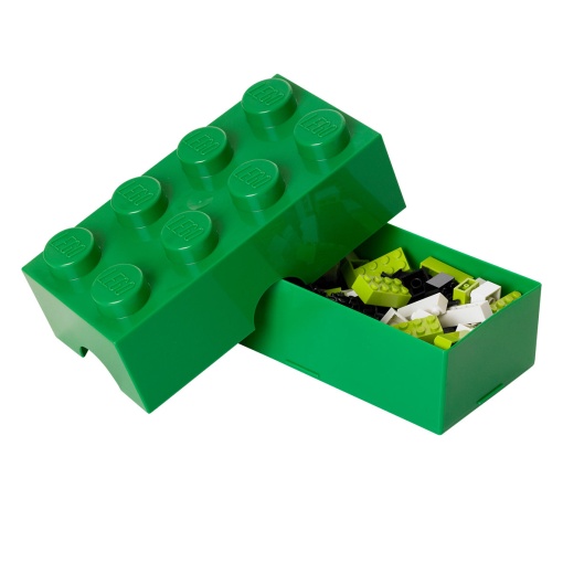 Caixa de arrumação LEGO Storage & Lifestyle 20x10x7,3cm verde 40231734