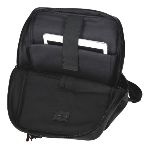 Pepe Jeans Margaret black backpack for 11" laptops and tablets, adaptable to a trolley.