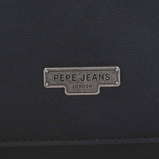 Pepe Jeans Margaret black backpack for 11" laptops and tablets, adaptable to a trolley.