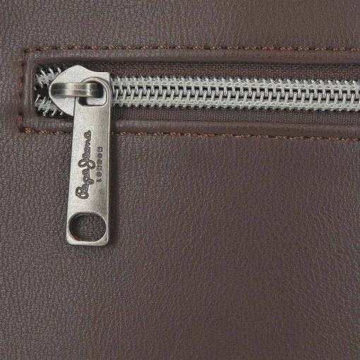 Pepe Jeans Margaret brown backpack for 11" laptop and tablet, adaptable to a trolley.
