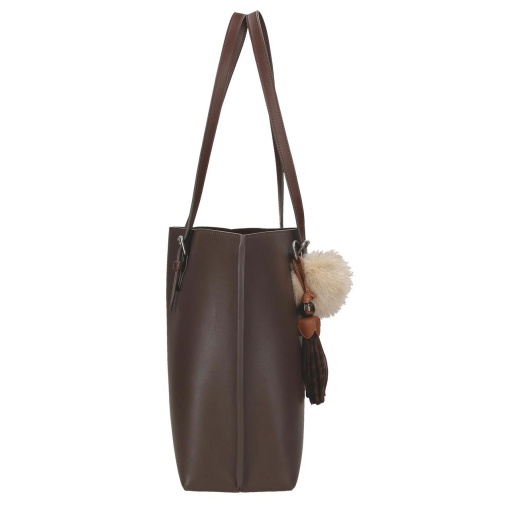 Mala de viagem Pepe Jeans Margaret castanho 38x27,5x11cm