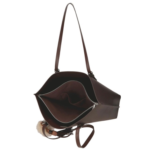 Mala de viagem Pepe Jeans Margaret castanho 38x27,5x11cm