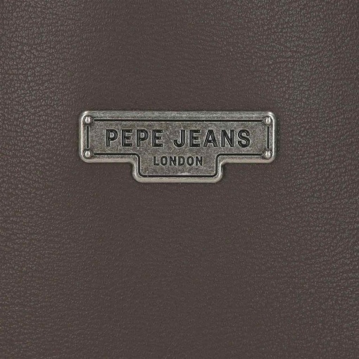 Mala de viagem Pepe Jeans Margaret castanho 38x27,5x11cm