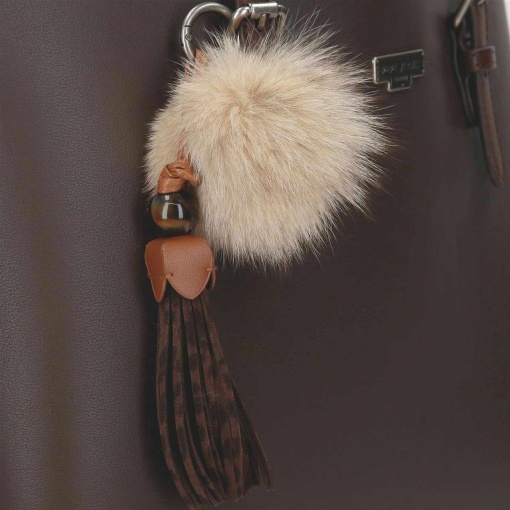 Mala de viagem Pepe Jeans Margaret castanho 38x27,5x11cm