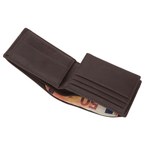 Carteira Pepe Jeans Aspen castanho 11x8x1cm