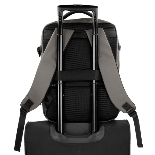 Mochila de viagem Pepe Jeans Scranton antracite 30x40x20cm adaptável a trolley