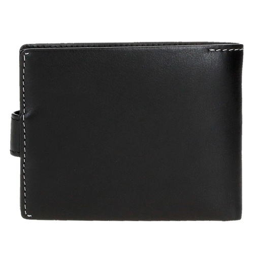 Carteira com presilha Pepe Jeans Parker preto 11x8,5x1cm