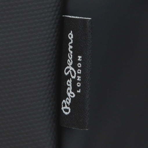 Pepe Jeans Dudley black backpack for 15.6" laptop and 12" tablet, adaptable to a trolley.