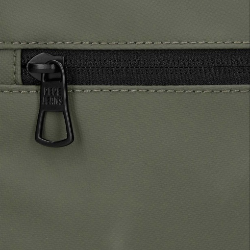 Pepe Jeans Dudley dark green backpack for 15.6" laptop and 12" tablet, adaptable to a trolley.