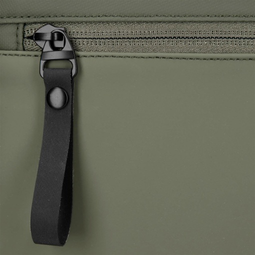 Pepe Jeans Dudley dark green backpack for 13.3" laptop and 12" tablet, adaptable to a trolley.
