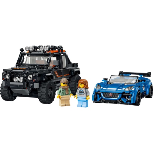 LEGO Speed Champions Jaguar Project 7 e Land Rover Defender 77264