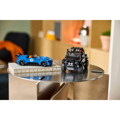 LEGO Speed Champions Jaguar Project 7 e Land Rover Defender 77264