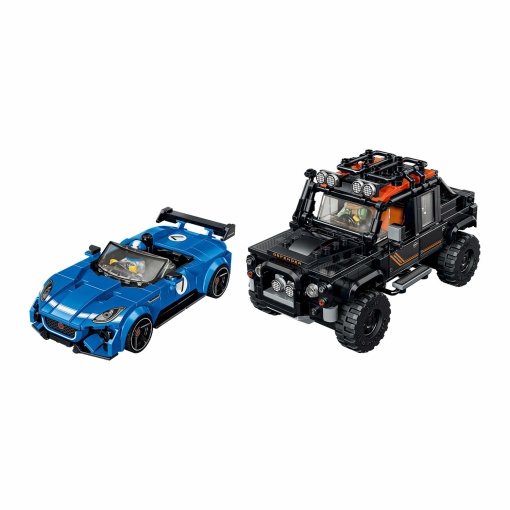 LEGO Speed Champions Jaguar Project 7 e Land Rover Defender 77264