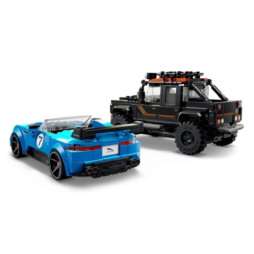 LEGO Speed Champions Jaguar Project 7 e Land Rover Defender 77264