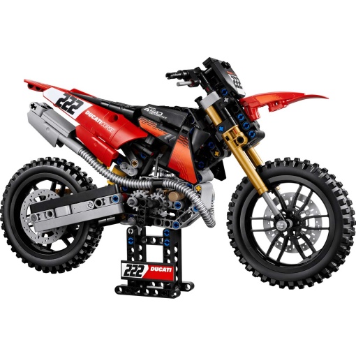 LEGO Technic mota Ducati Desmo450 MX Factory 42238