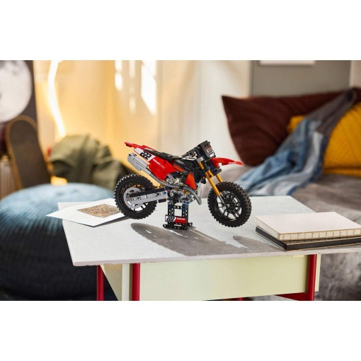 LEGO Technic mota Ducati Desmo450 MX Factory 42238