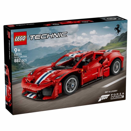 LEGO Technic carro Ferrari 488 Pista 42235