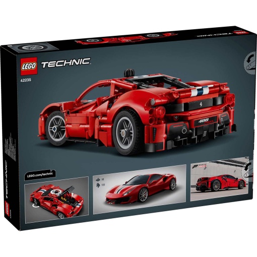 LEGO Technic carro Ferrari 488 Pista 42235