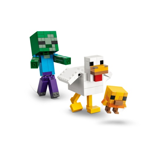 LEGO Minecraft chicken jockey 21582