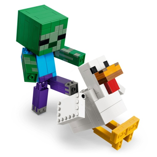 LEGO Minecraft chicken jockey 21582