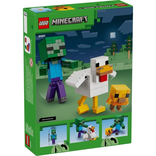 LEGO Minecraft chicken jockey 21582