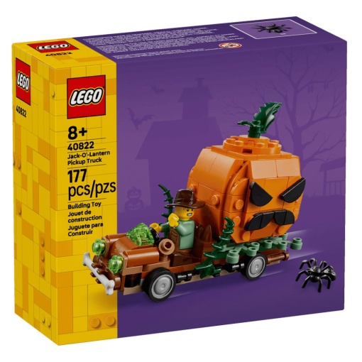 Camioneta LEGO con calabaza de Halloween 40822
