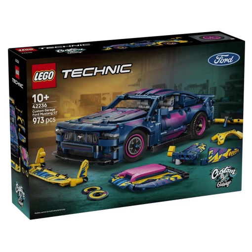 LEGO Technic carro de garagem personalizada Ford Mustang GT 42236