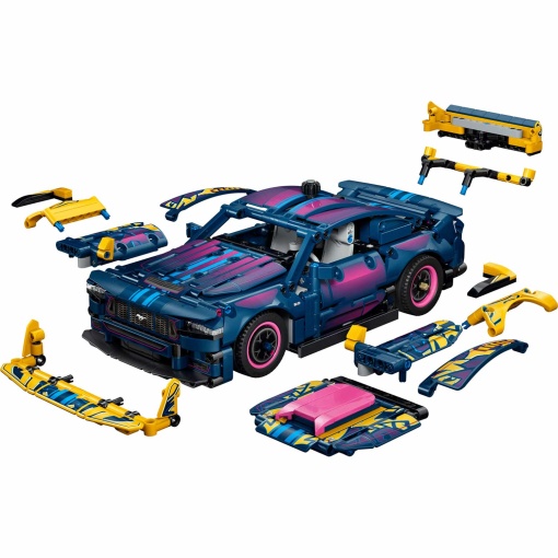LEGO Technic custom garage car Ford Mustang GT 42236