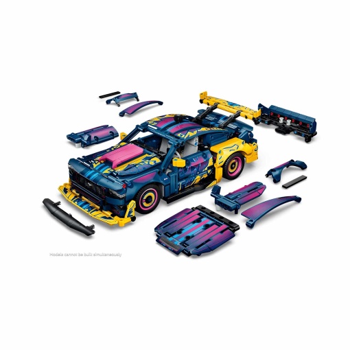 LEGO Technic custom garage car Ford Mustang GT 42236