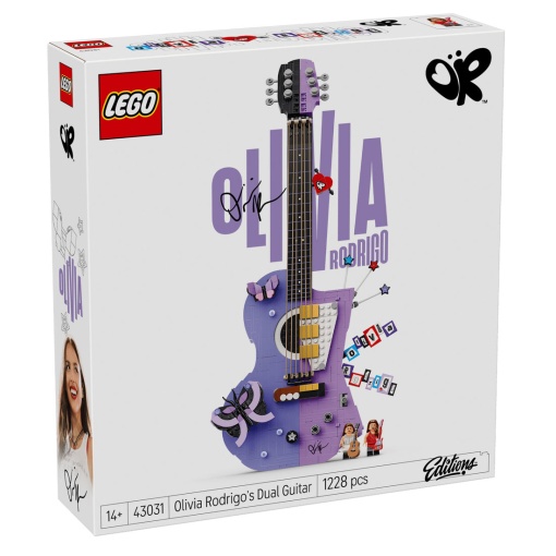 LEGO Editions guitarra dupla da Olivia Rodrigo 43031