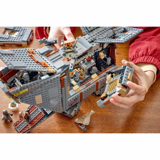 LEGO Star Wars Sandcrawler Offworld e Mudhorn 75453