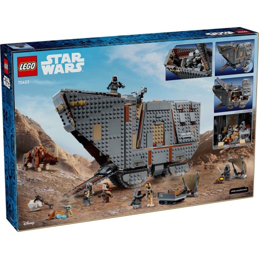 LEGO Star Wars Sandcrawler Offworld e Mudhorn 75453