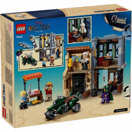 LEGO One Piece showdown with Captain Smoker 75642
