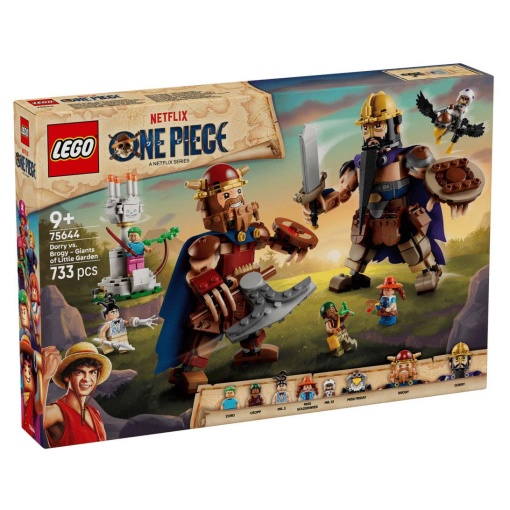 LEGO One Piece Dorry vs Brogy - Giants of Little Garden 75644