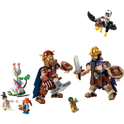 LEGO One Piece Dorry vs Brogy - Giants of Little Garden 75644
