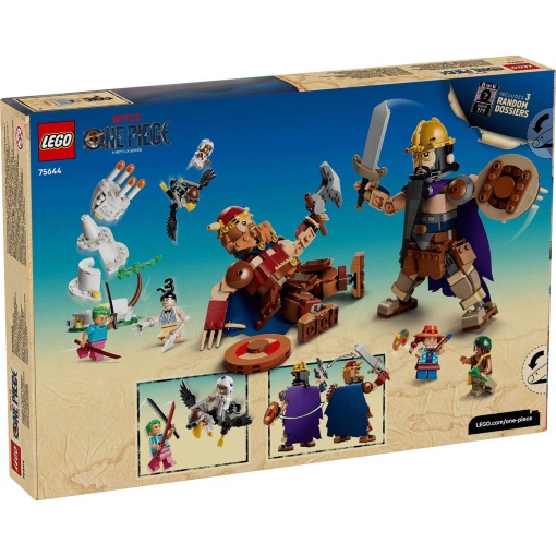 LEGO One Piece Dorry vs Brogy - Giants of Little Garden 75644