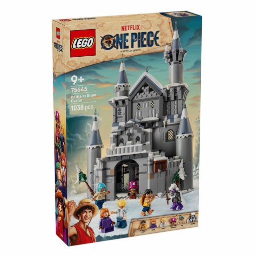 LEGO One Piece battle at Drum Castle 75645
