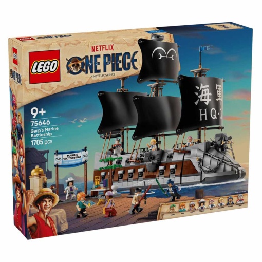 LEGO One Piece Garp Navy battleship 75646