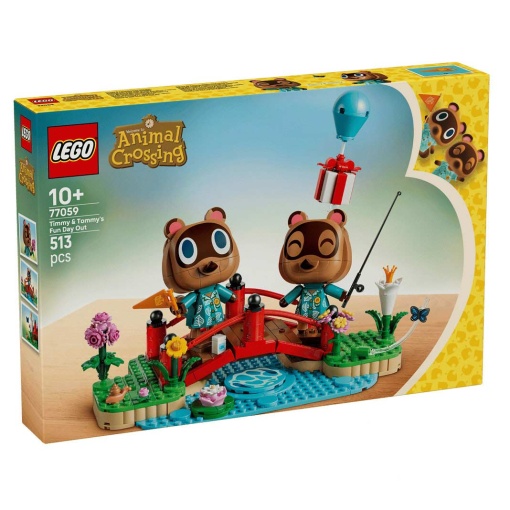 LEGO Animal Crossing dia de diversão do Timmy e do Tommy 77059