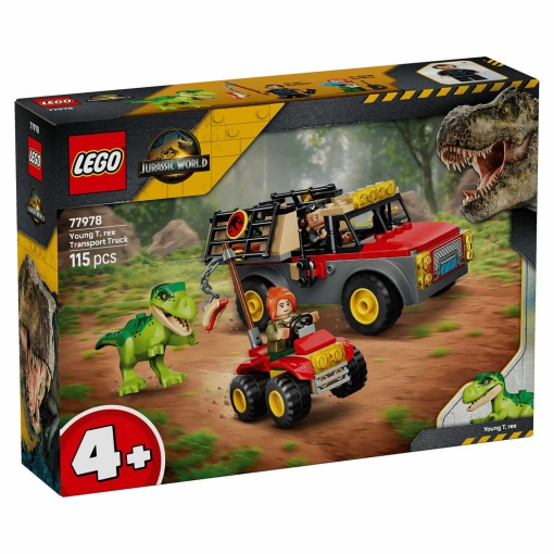 LEGO Jurassic World Young T. Rex Transport Van 77978