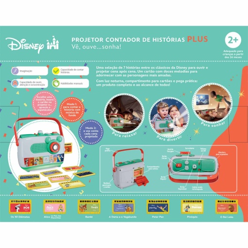 Storytelling Projector Plus Clementoni Disney Baby