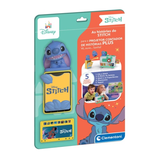 Refill for Clementoni Disney Baby Stitch Plus storyteller blister pack