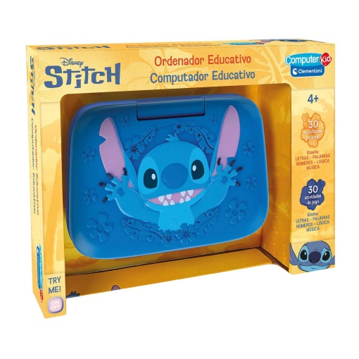Clementoni Disney Stitch educational computer