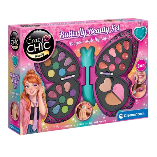 Crazy Chic Beauty - Butterfly Beauty Glam Clementoni