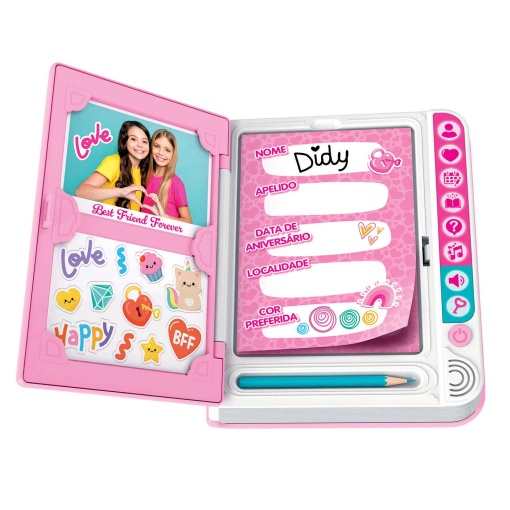 Crazy Chic Interactive - Didy diário secreto interativo Clementoni