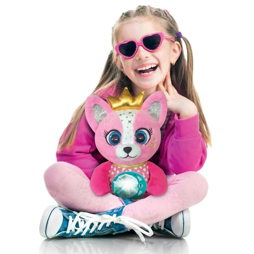 Crazy Chic Interactive - Emy plush from Clementoni Secrets