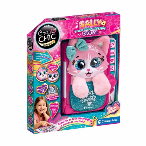 Crazy Chic Interactive - Sally diário secreto digital Clementoni